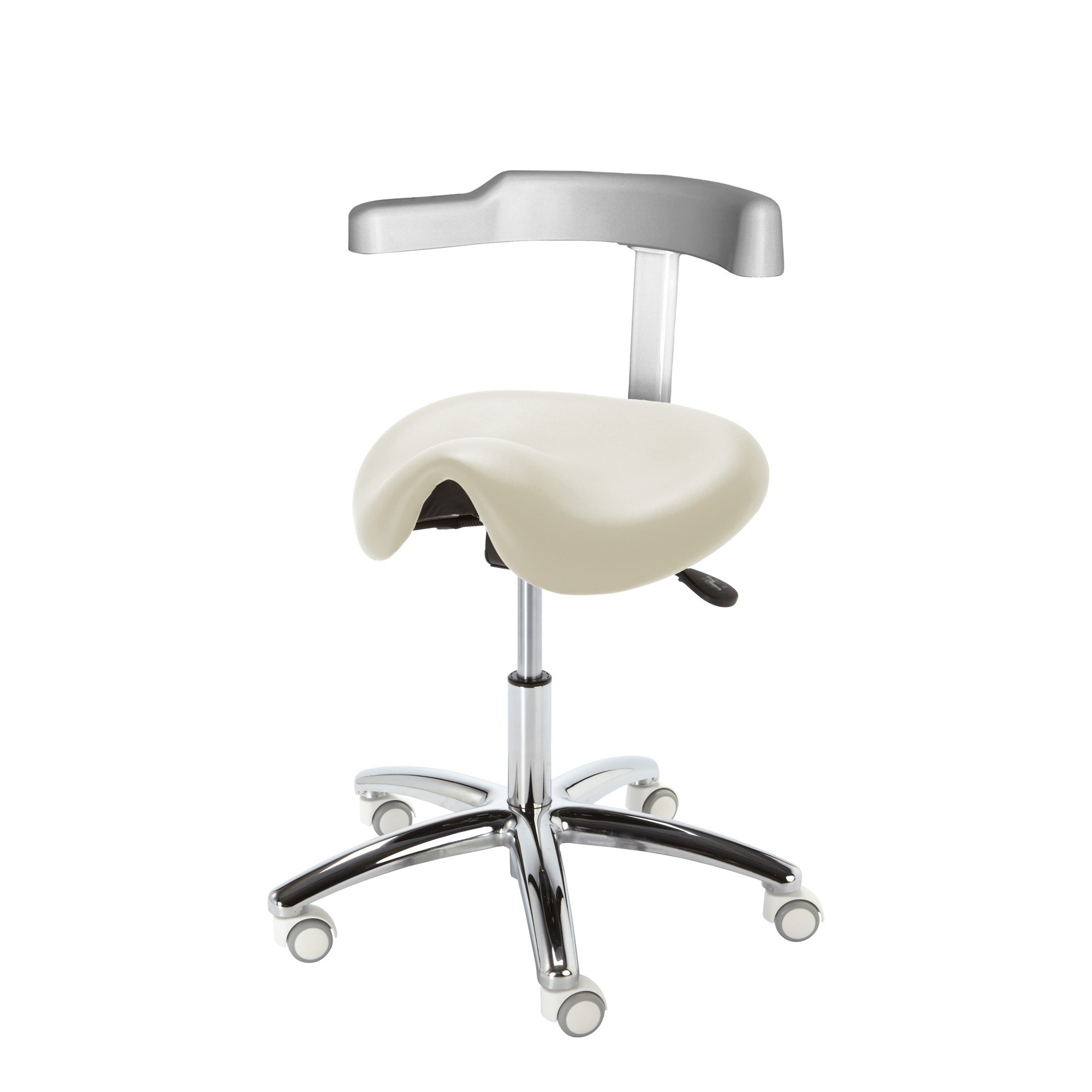 Silla con ruedas Corsa V color gris perla