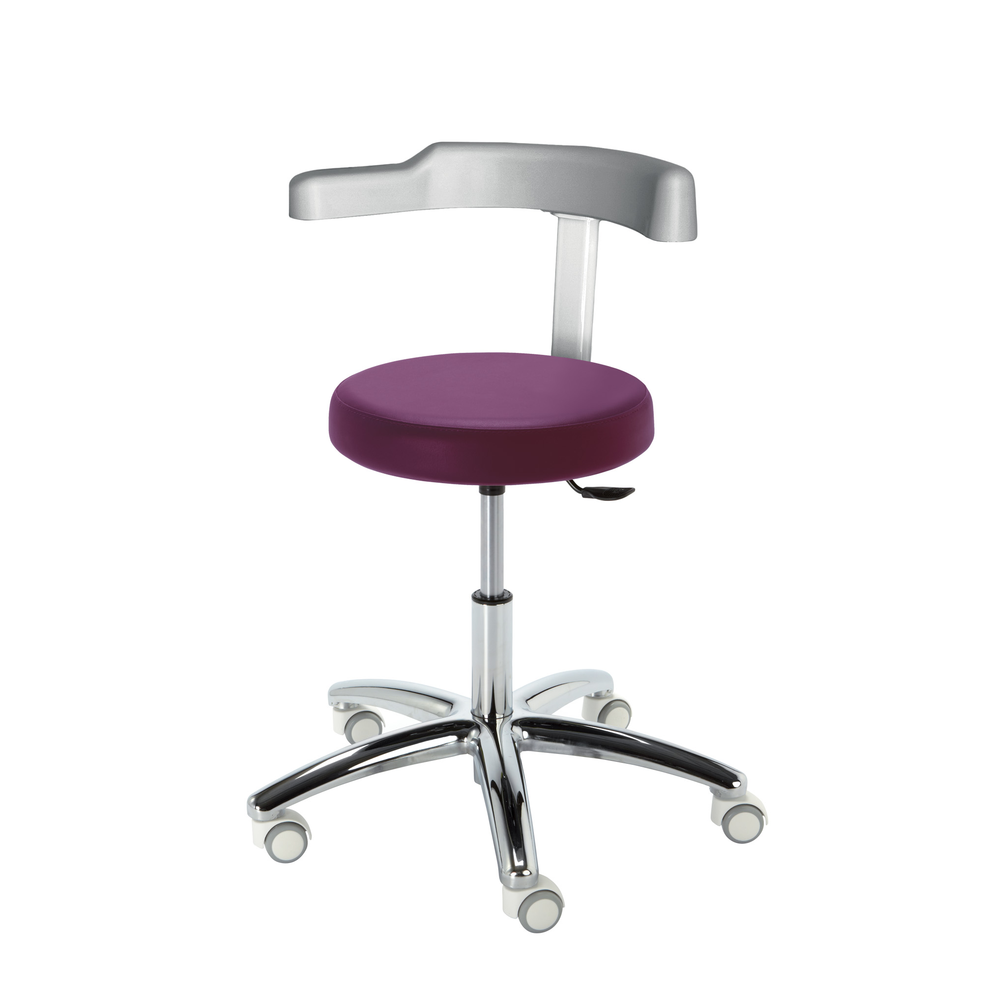 Seggiolino con ruote Monza colore Orchidea