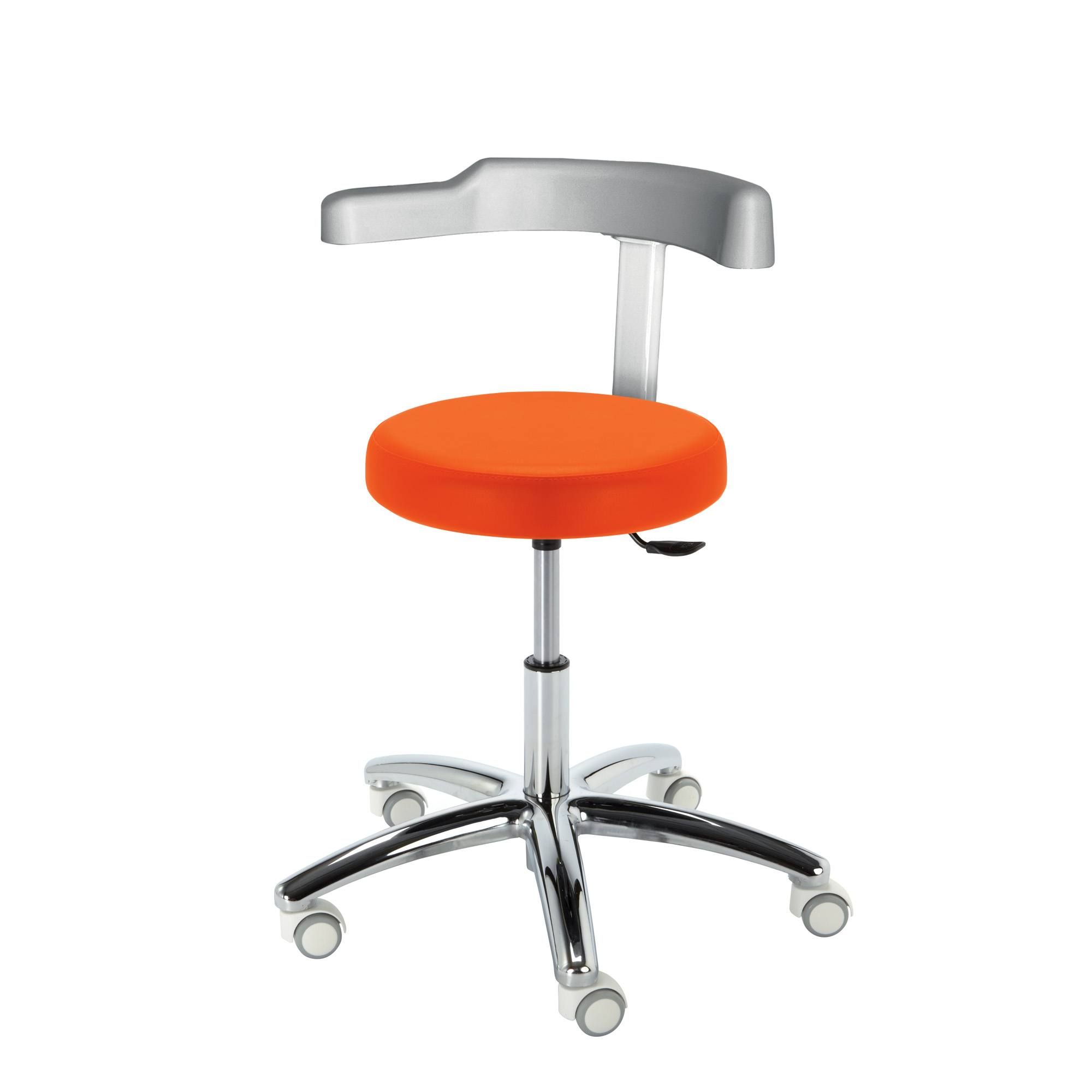 Seggiolino con ruote Monza colore Arancio