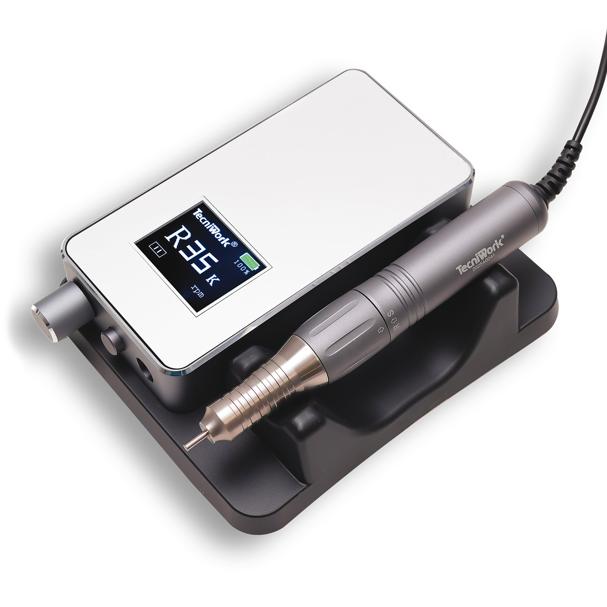 Micromotor profesional portátil Microspeed White Tecniwork