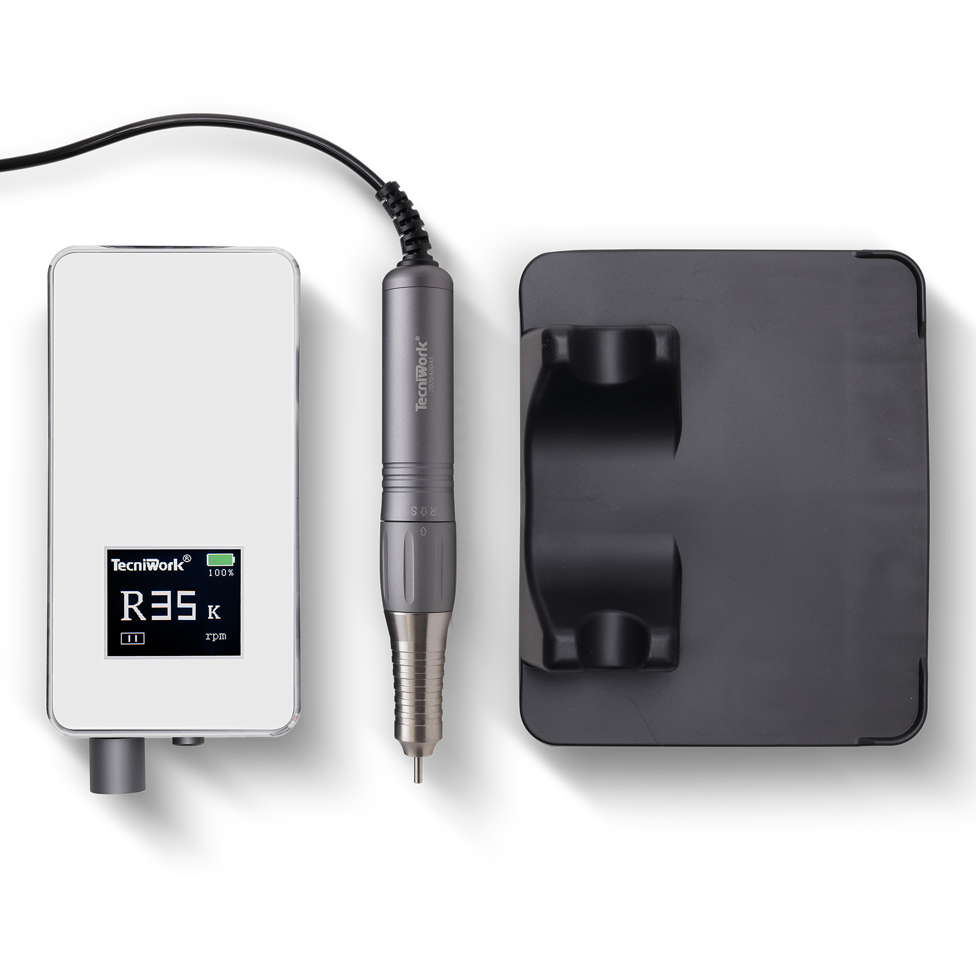 Micromotor profesional portátil Microspeed White Tecniwork