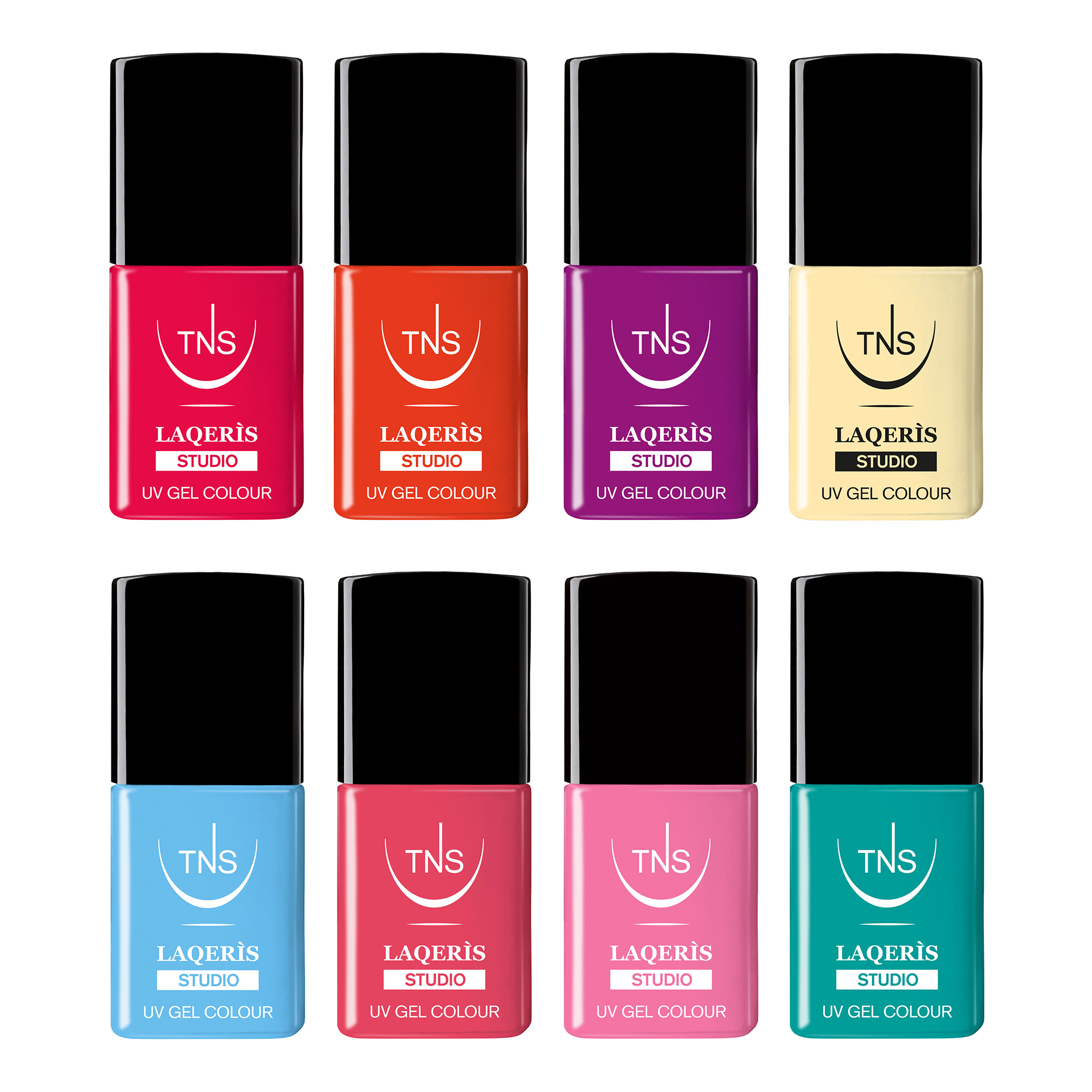 Kollektion Color Escape Frühjahr/Sommer 2026  Nagellacke und Laqerìs Studio semipermanent TNS 26 Stück