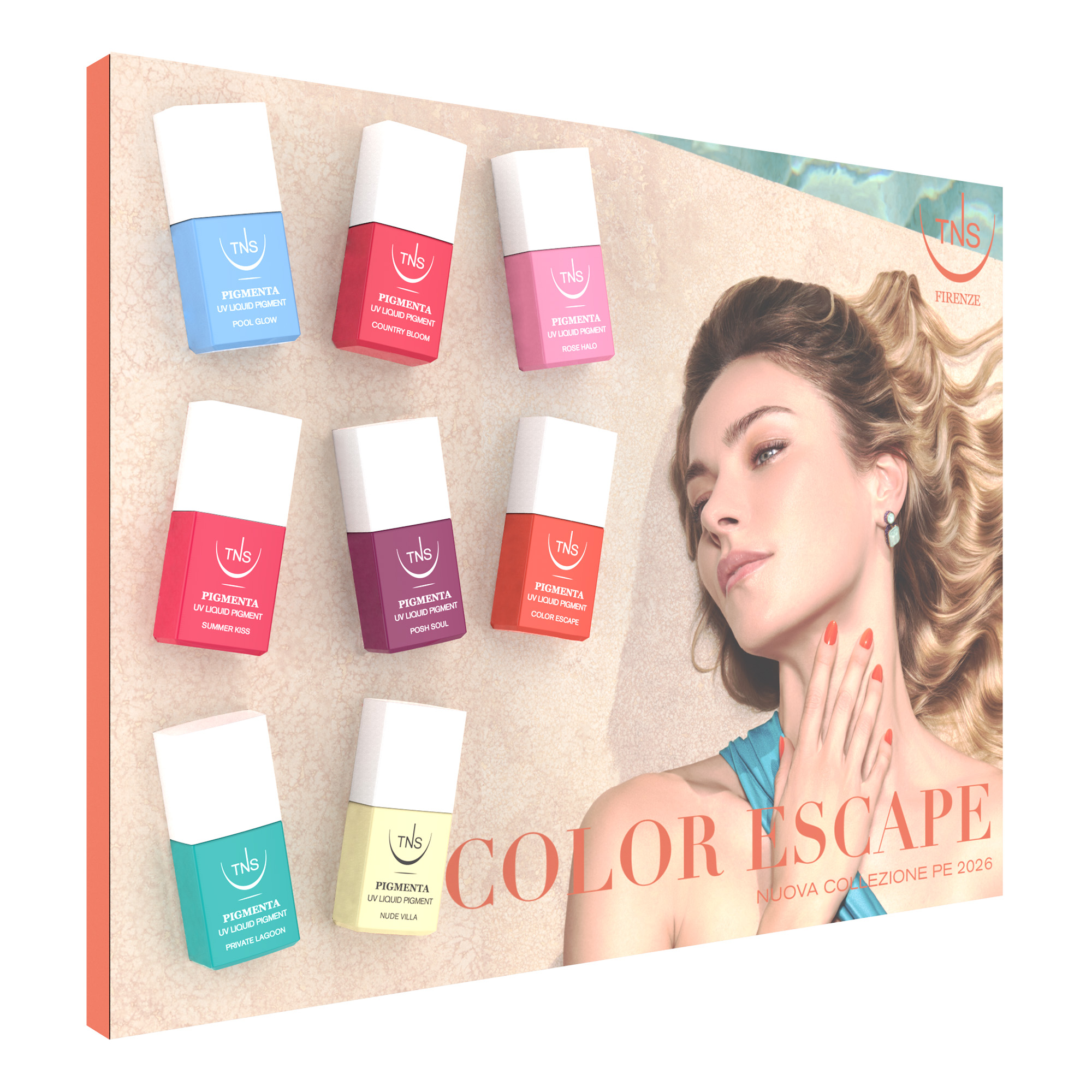 Collezione Color Escape Primavera/Estate 2026 Pigmenta TNS 8 pz