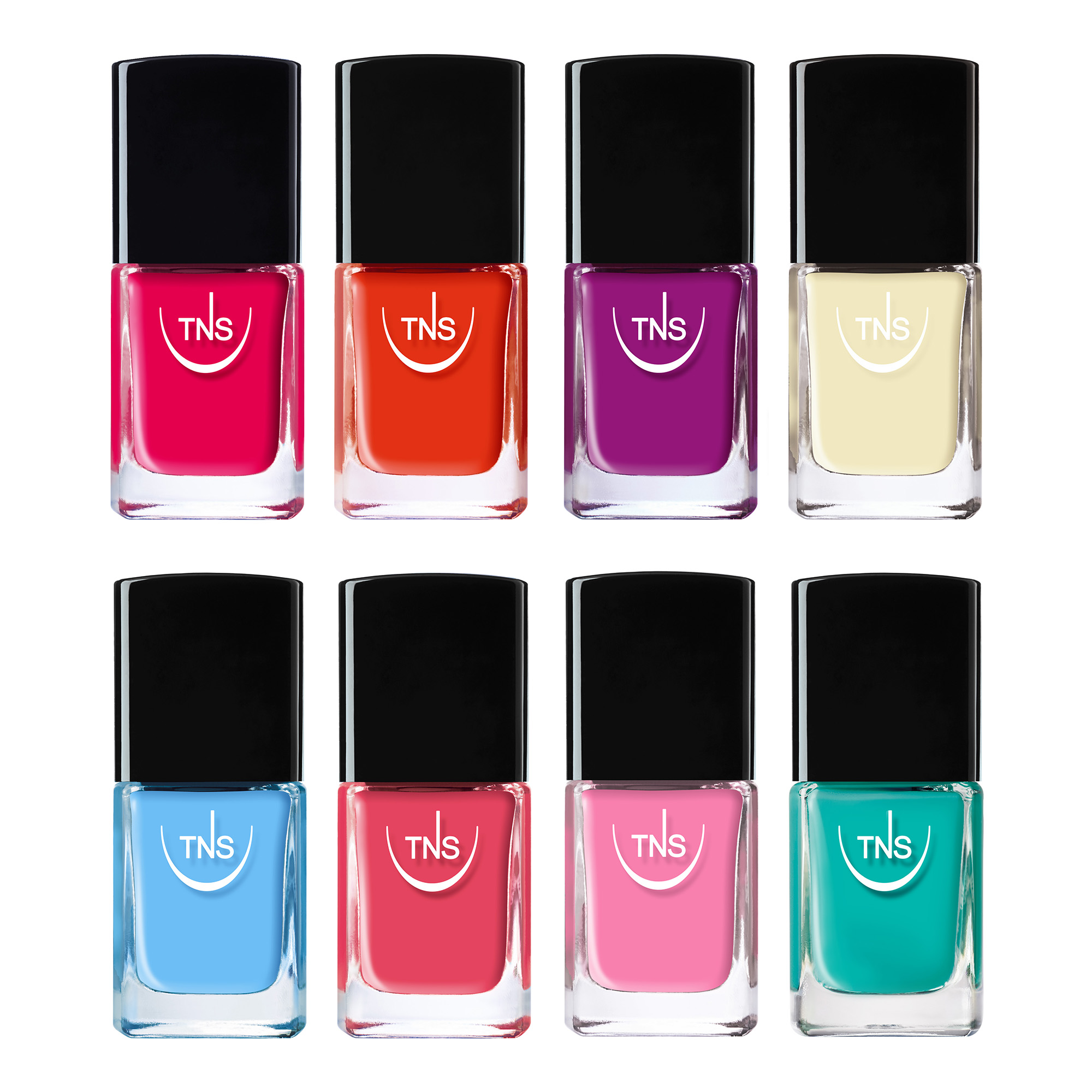 Komplette Kollektion F/S 2026 Color Escape TNS Nagellacke, Pigmenta und Laqerìs Studio 44 Stück