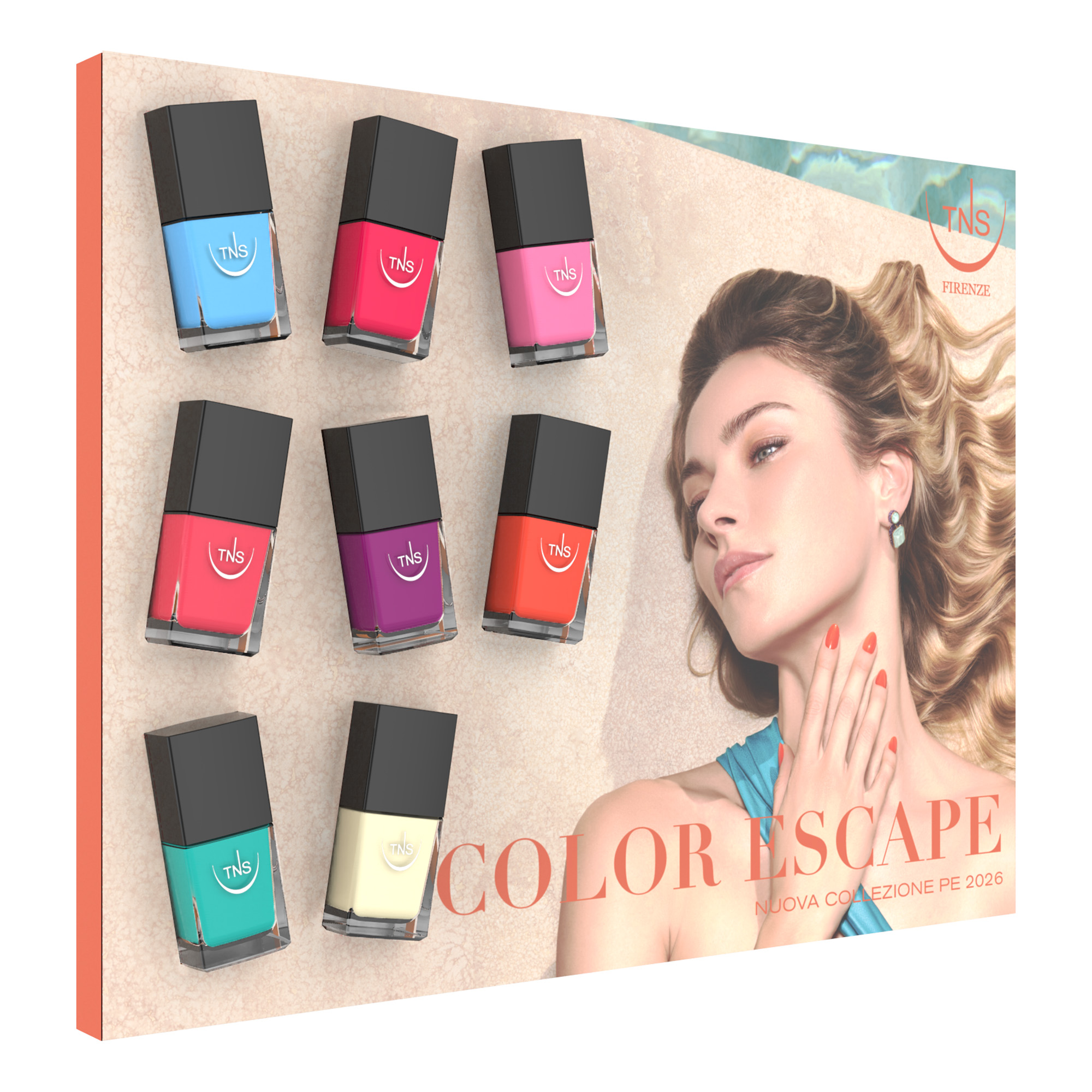 Collezione P/E 2026 Color Escape TNS Smalti, Pigmenta, Laqerìs Studio e Micromotore Microspeed