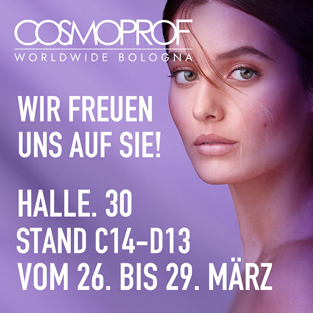 Wir freuen auf Sie in Cosmoprof!