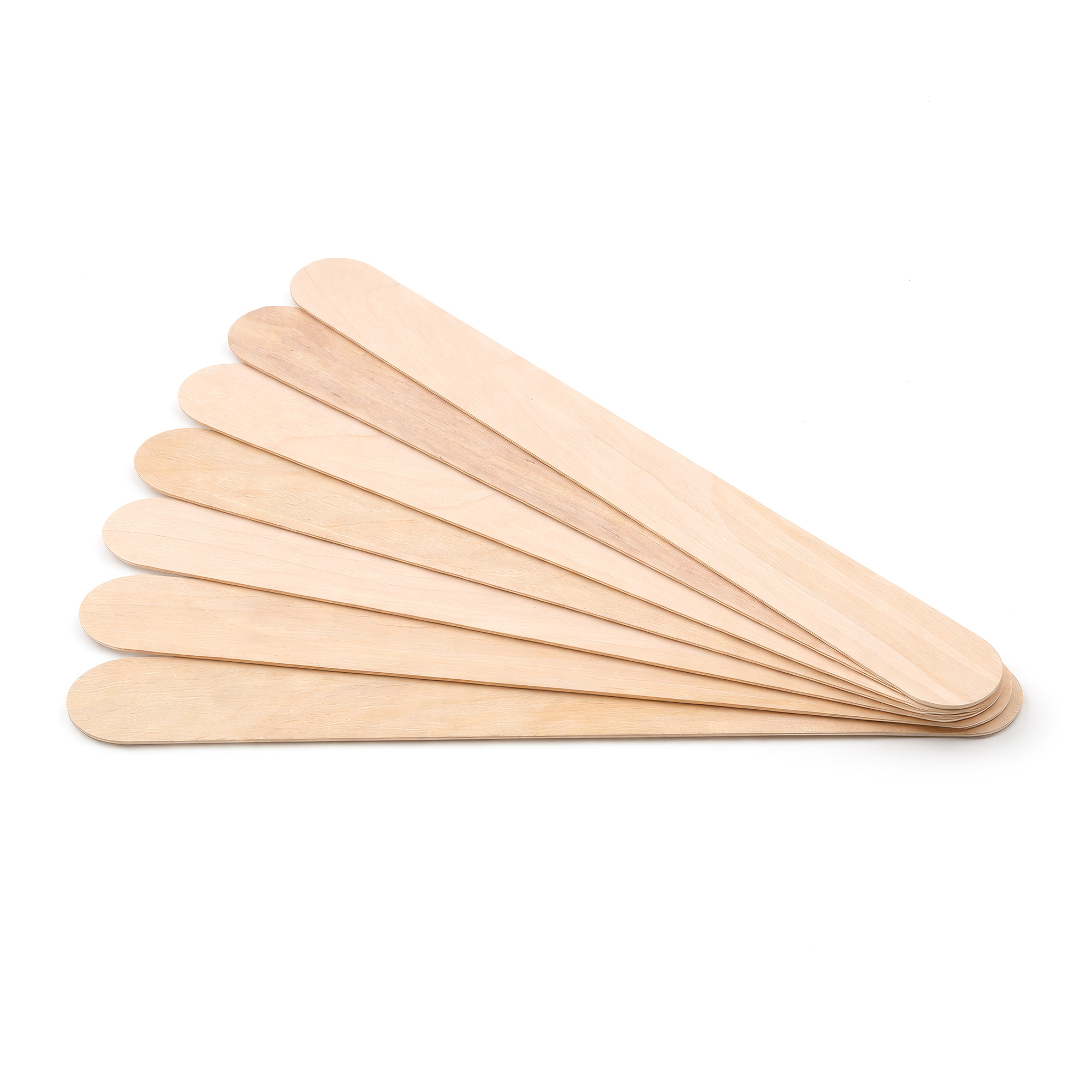 Spatules en bois pour épilation avec cire, 100 pièces