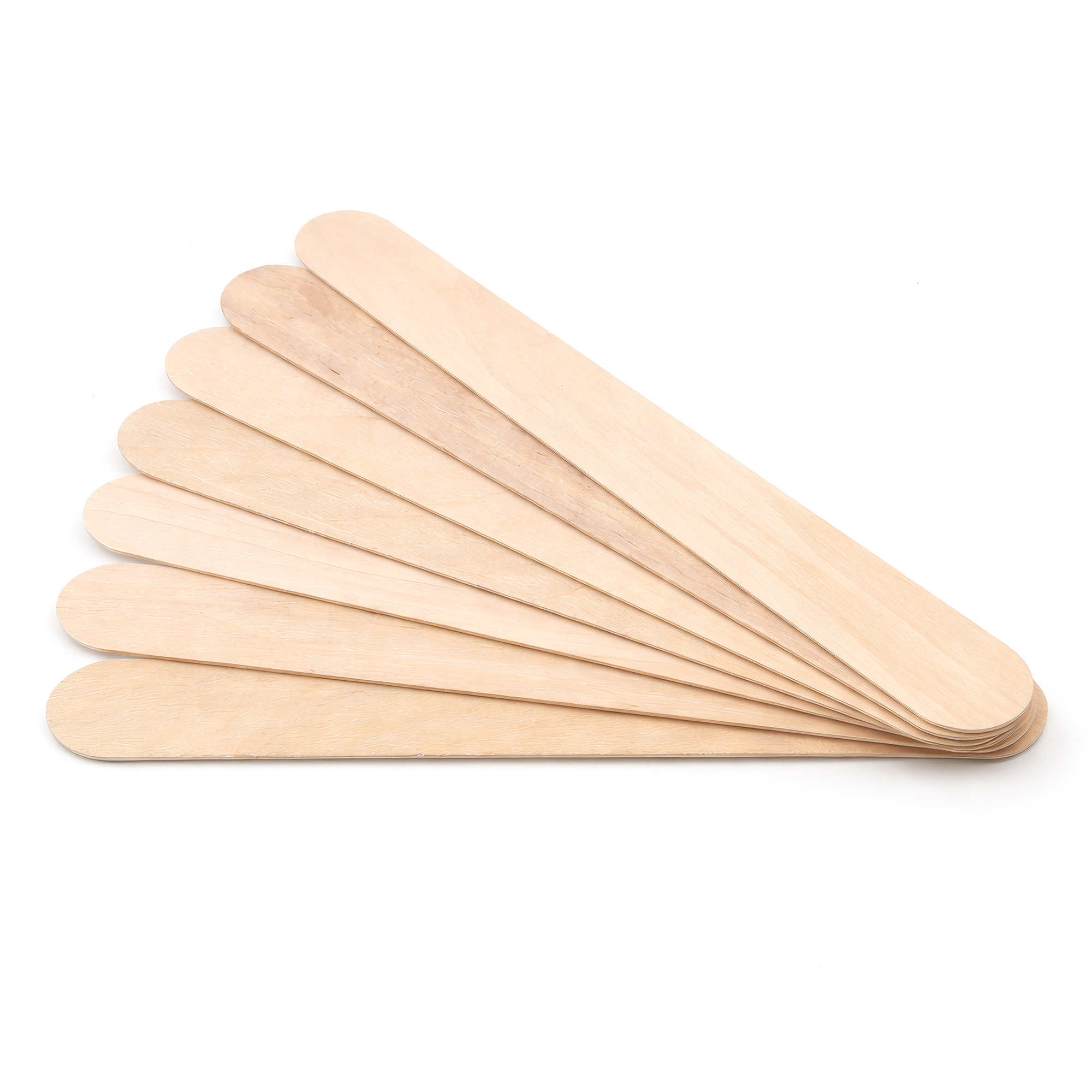 Spatules en bois pour épilation avec cire, jetables Full Body 100 pièces