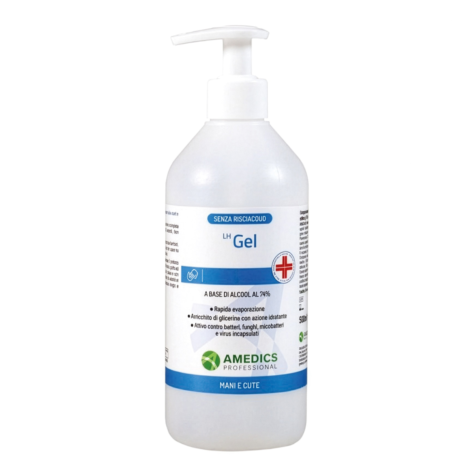 Gel disinfettante per mani LH 500 ml