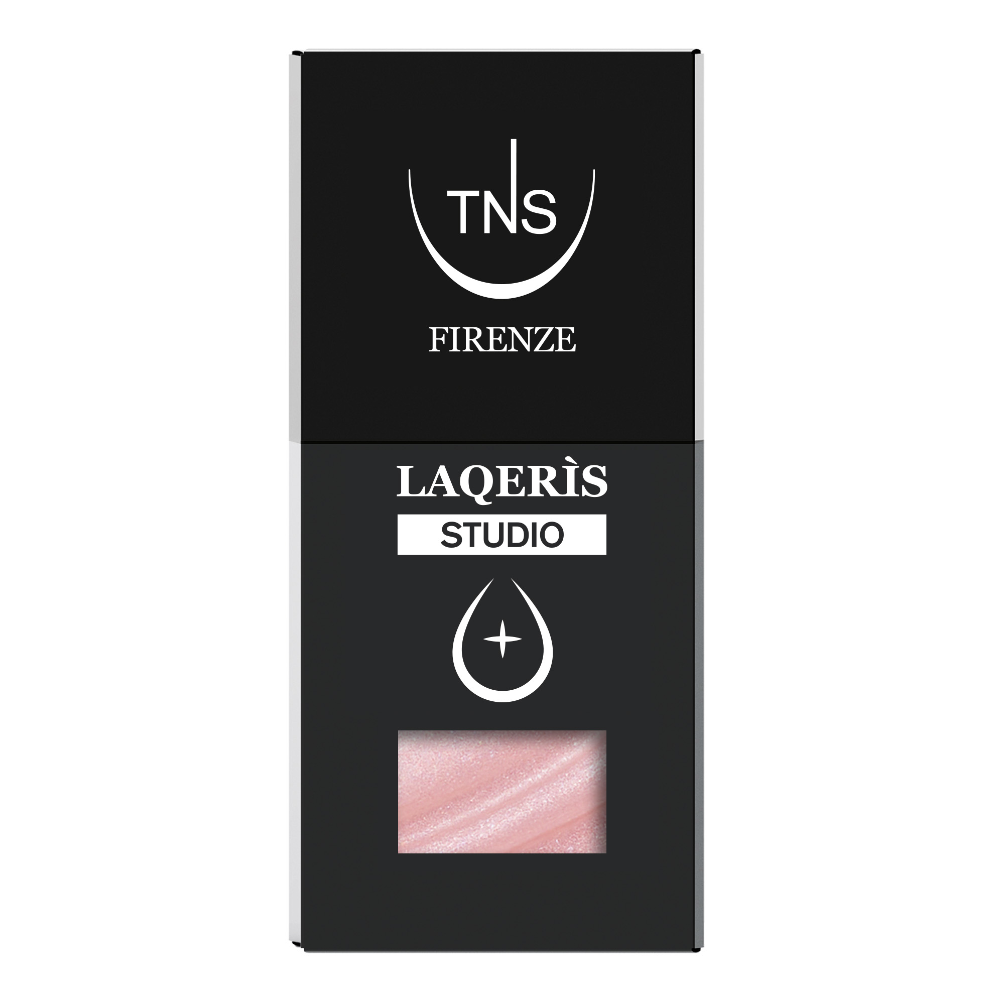 Semipermanenter Nagellack Rose Pearl Perlrosa Laqerìs Studio TNS 10 ml