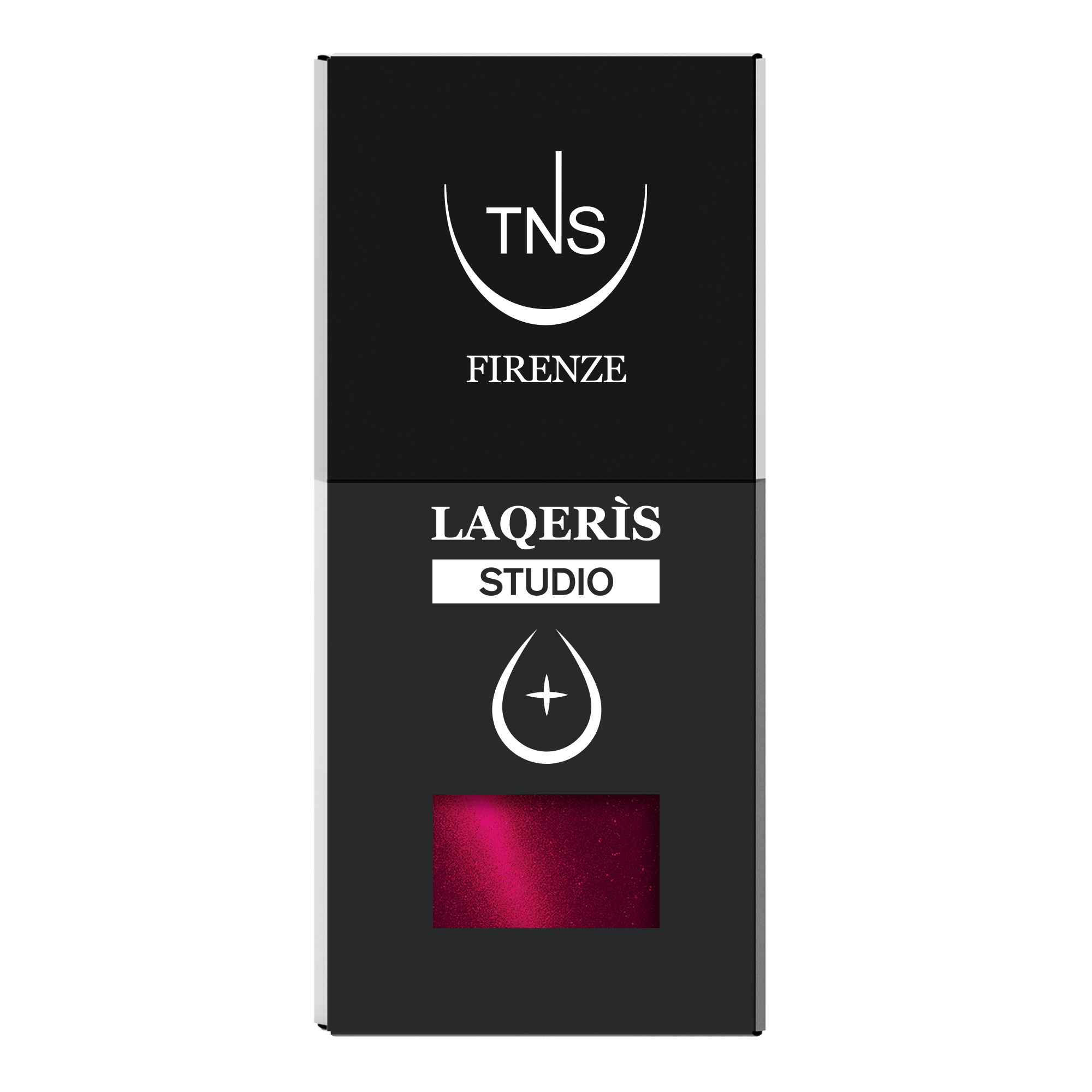 Semipermanenter Nagellack „Magnetic Fuxia“ 10 ml von Laqerìs Studio TNS