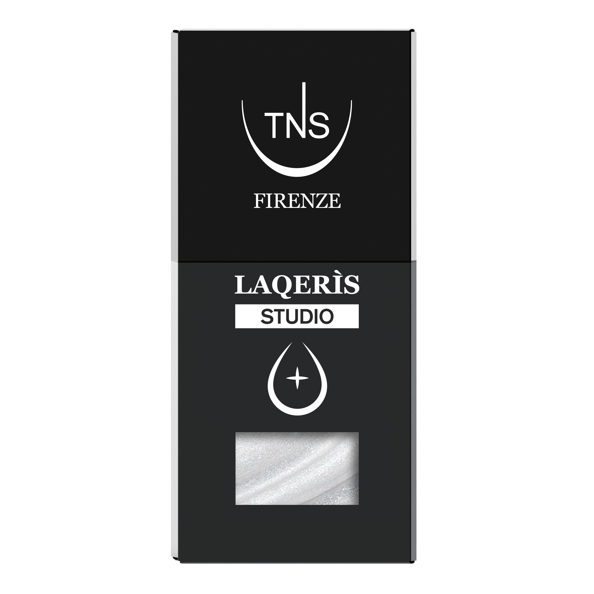 Smalto semipermanente White Pearl bianco perla Laqerìs Studio TNS 10 ml