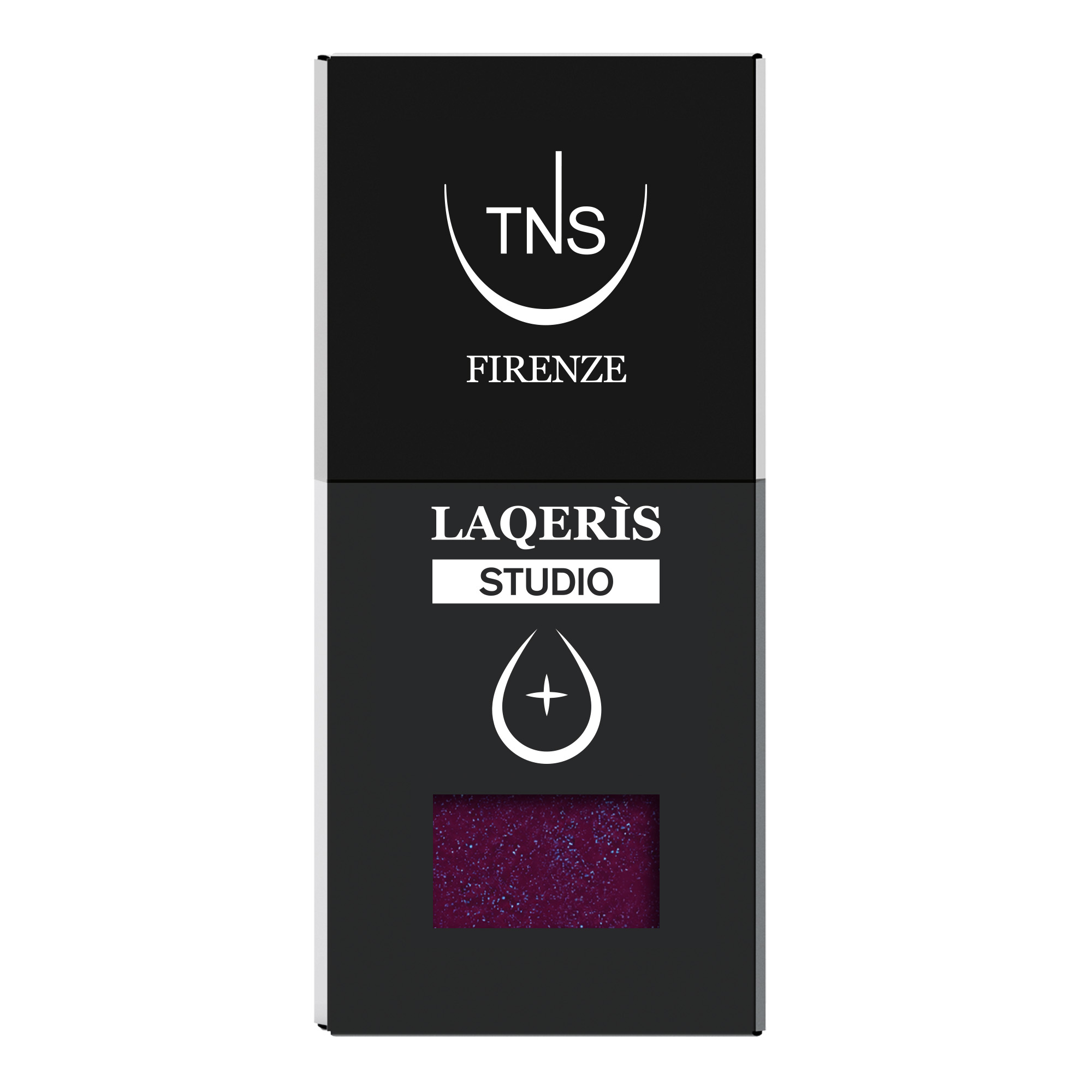 Semipermanenter Nagellack „Radiant Orchid“ – dunkles, schillerndes Magenta, 10 ml, Laqerìs Studio TNS