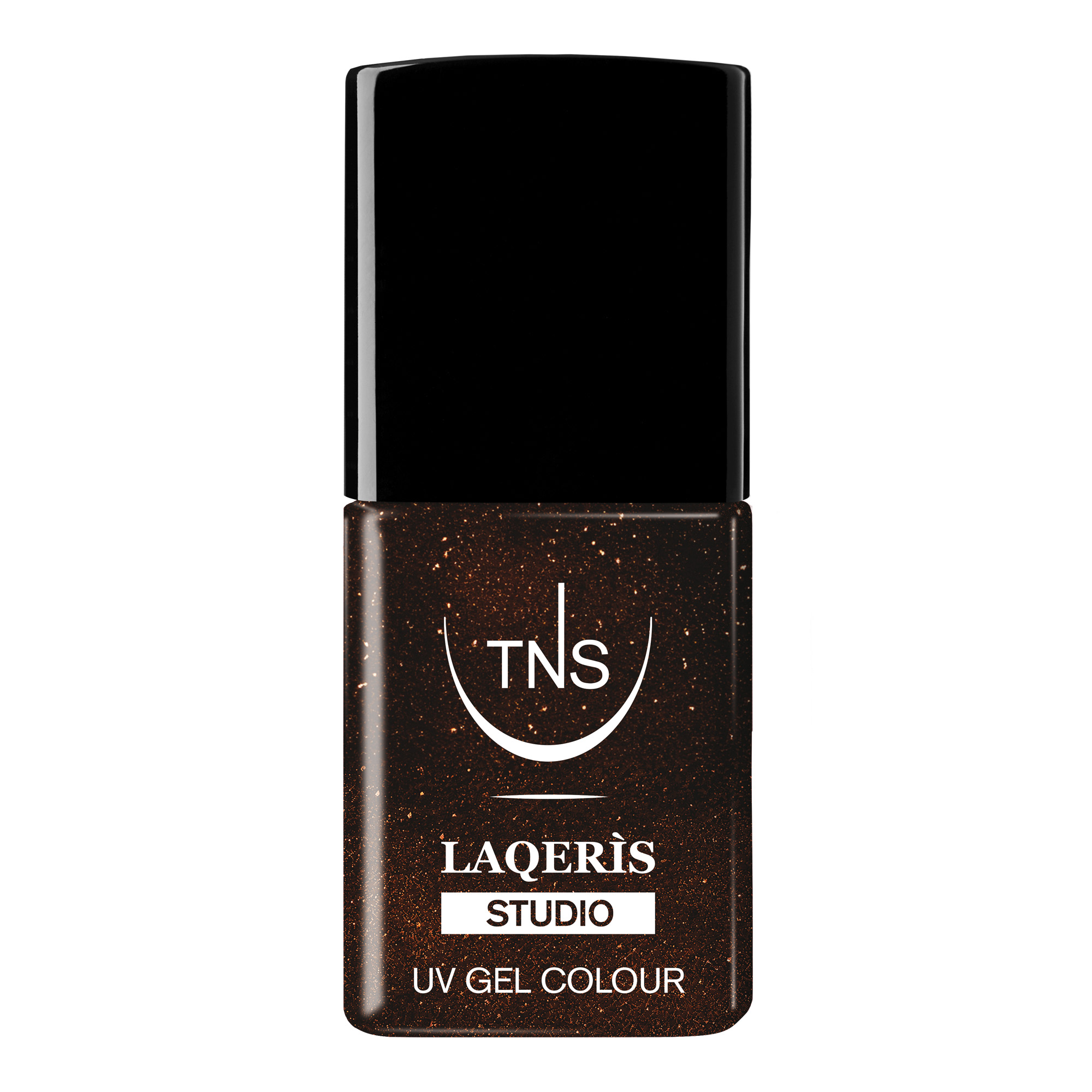 Smalto semipermanente Choco Copper marrone ramato perlescente 10 ml Laqerìs Studio TNS