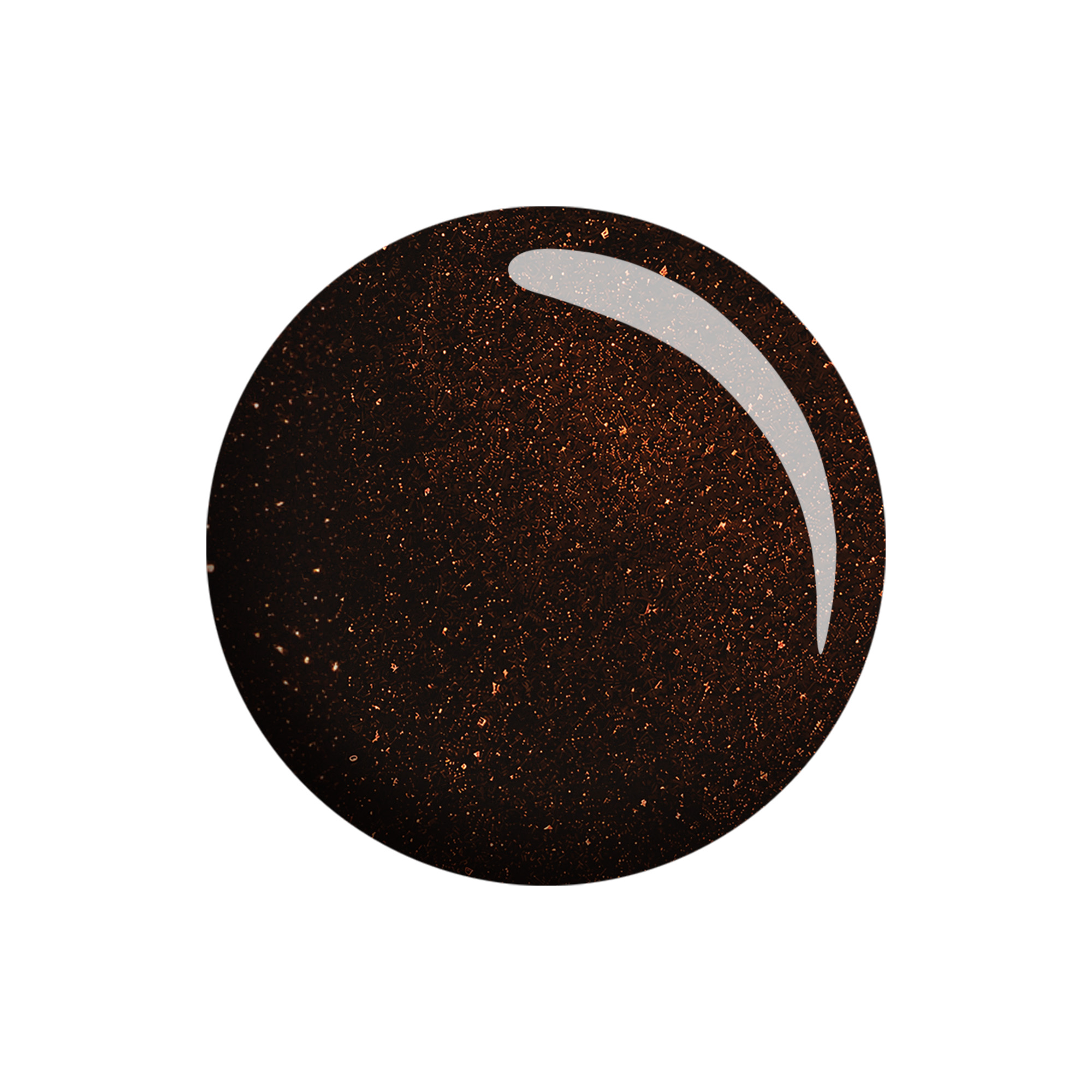 Smalto semipermanente Choco Copper marrone ramato perlescente 10 ml Laqerìs Studio TNS