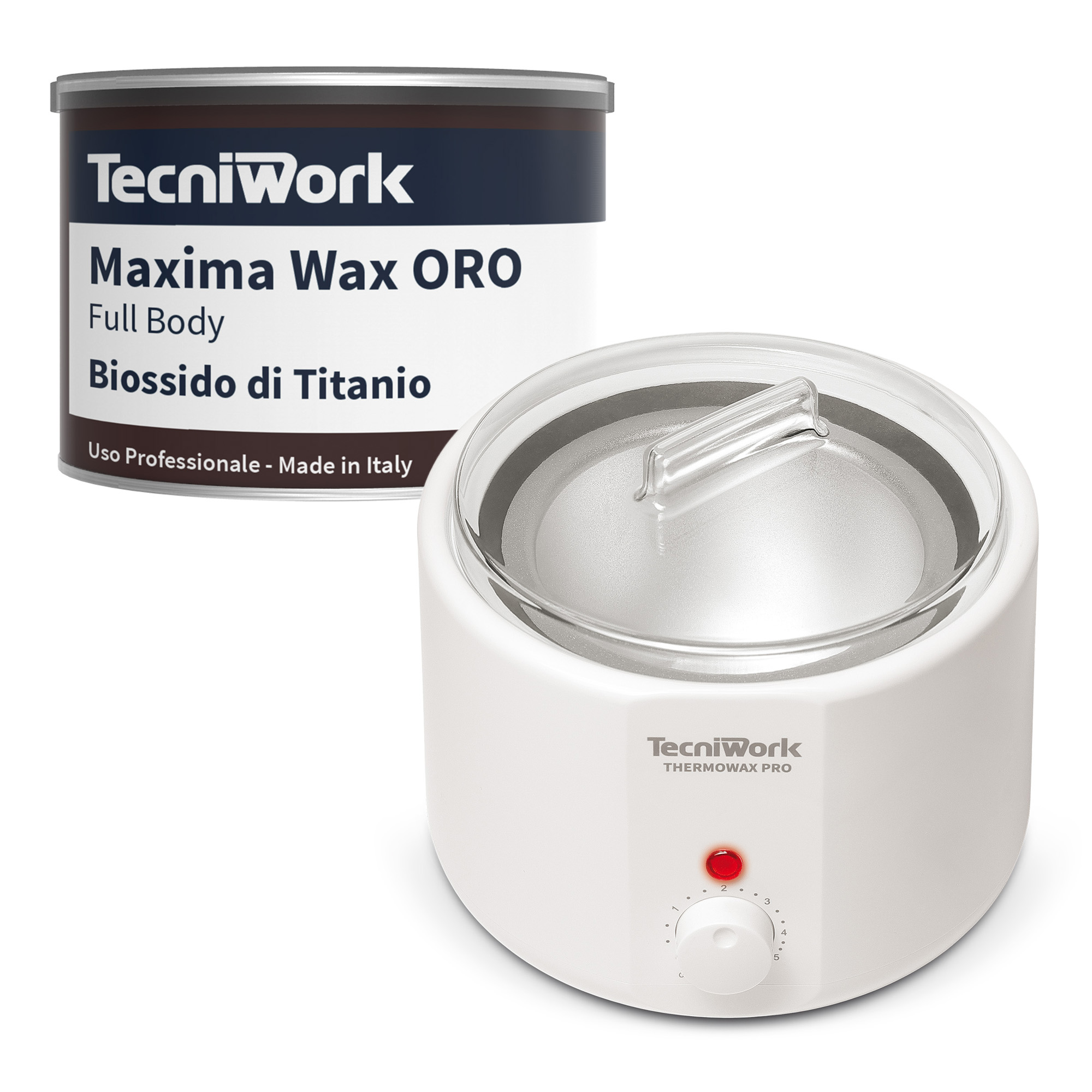 Promozione cera Maxima Wax Oro 30+6 con Scaldacera e Palette spandicera