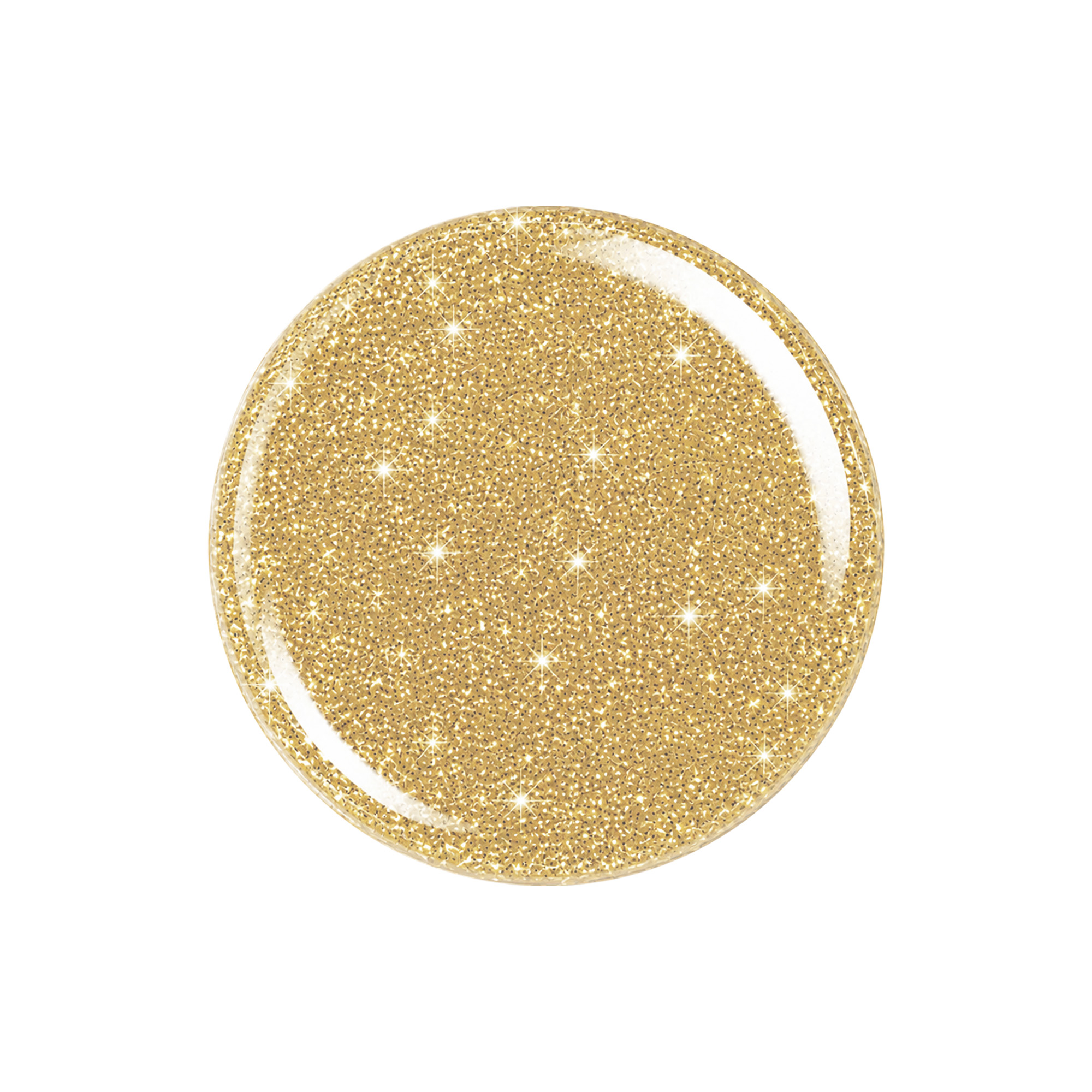 UV-Topcoat „Gold Shimmer“ für semipermanenten Nagellack von Laqerìs Studio TNS, 10 ml