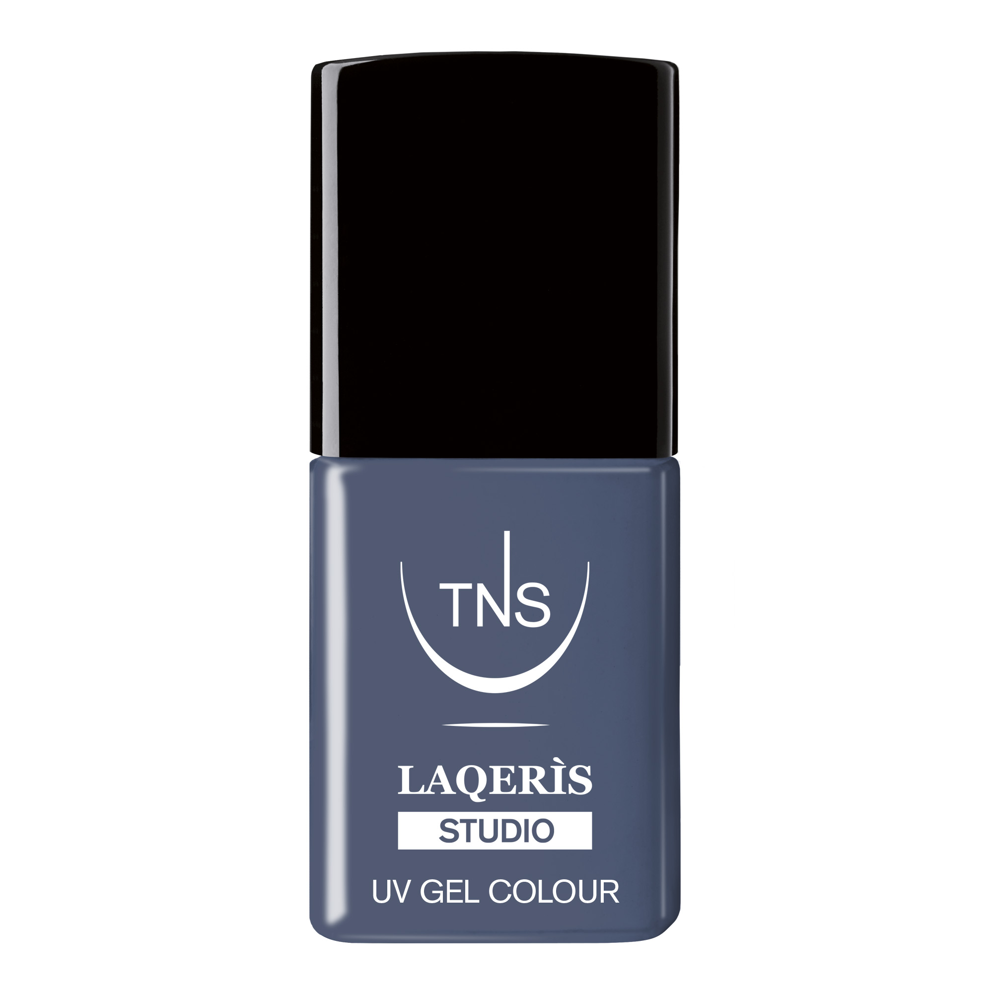 Semipermanenter Nagellack „Smokey Nails“ in Schiefergrau von Laqerìs Studio TNS, 10 ml