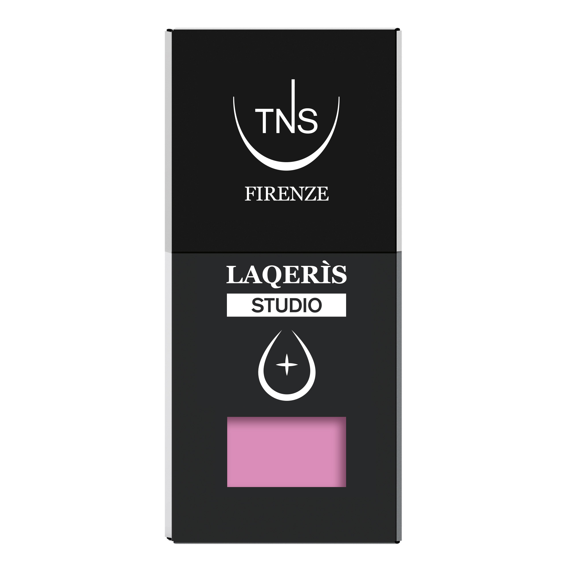 Esmalte semipermanente Musa rosa blush de Laqerìs Studio TNS, 10 ml