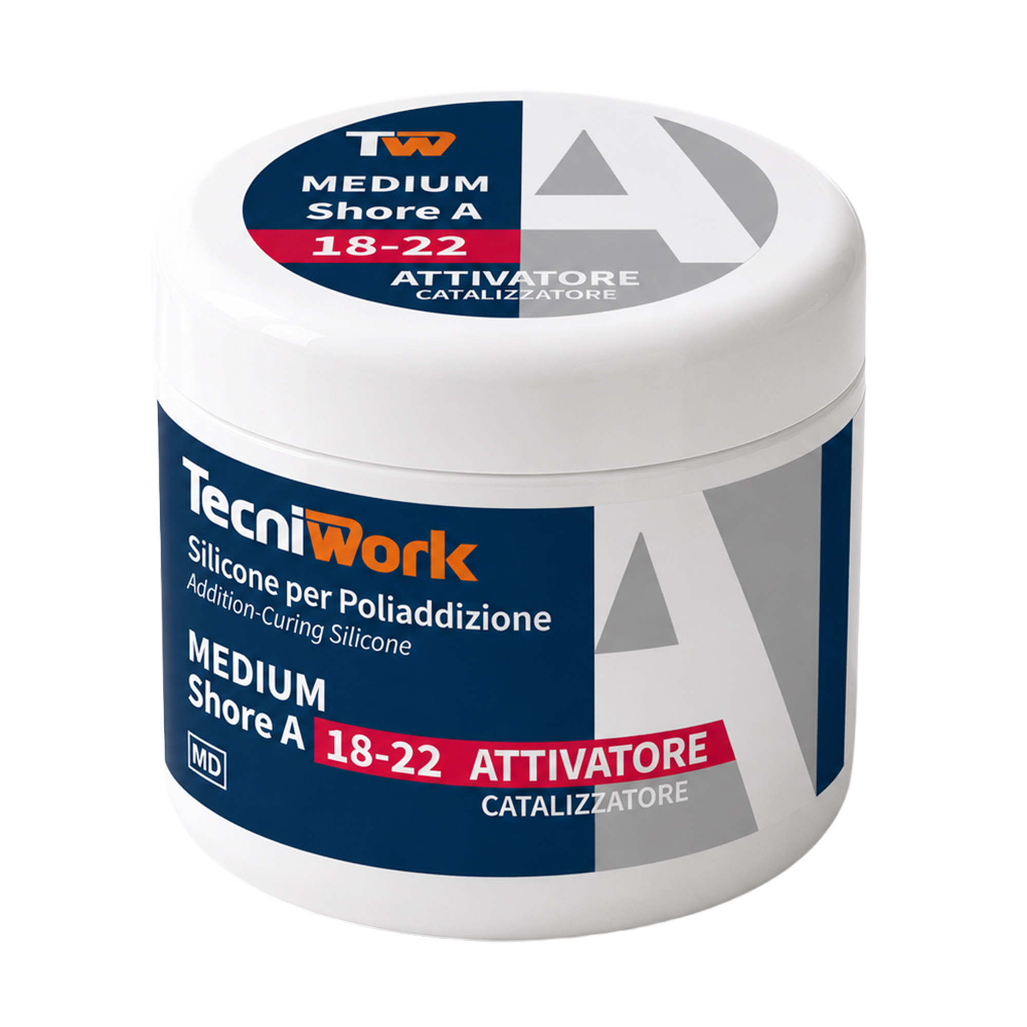 Silicone per Poliaddizione Medium Shore A 18-22 500 g