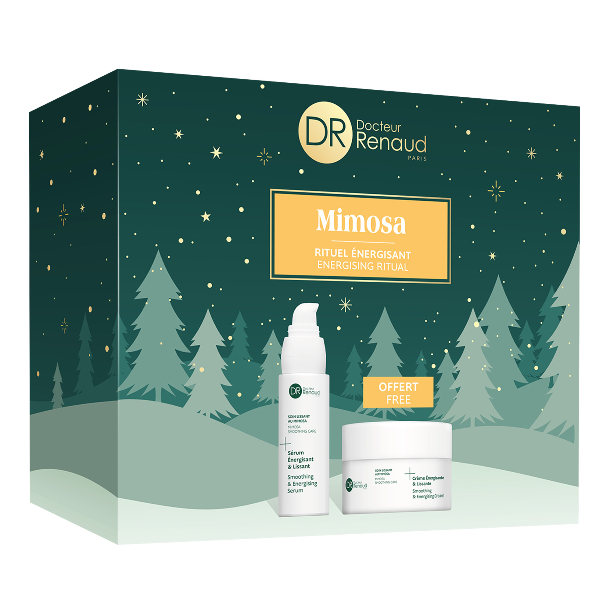 Cofanetto regalo viso Prime Rughe alla Mimosa Siero e Crema