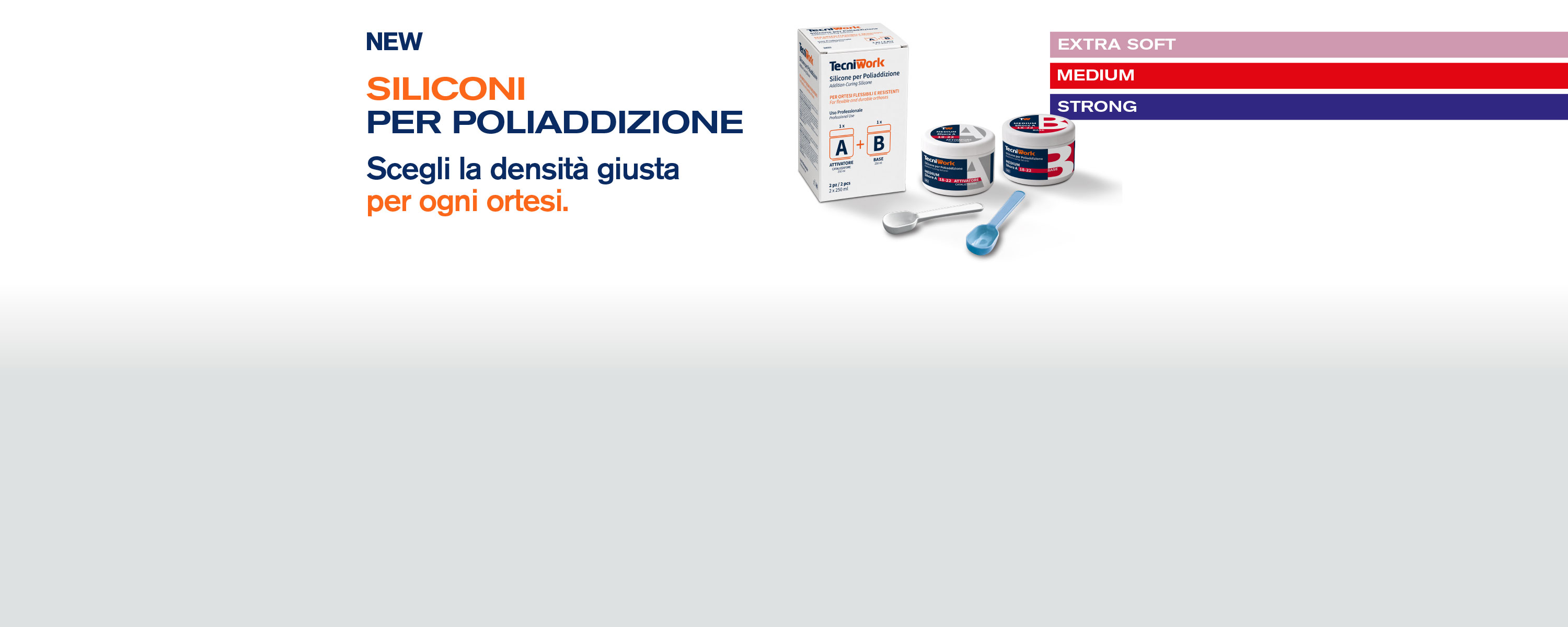 Scopri la nuova gamma di siliconi professionali Tecniwork
