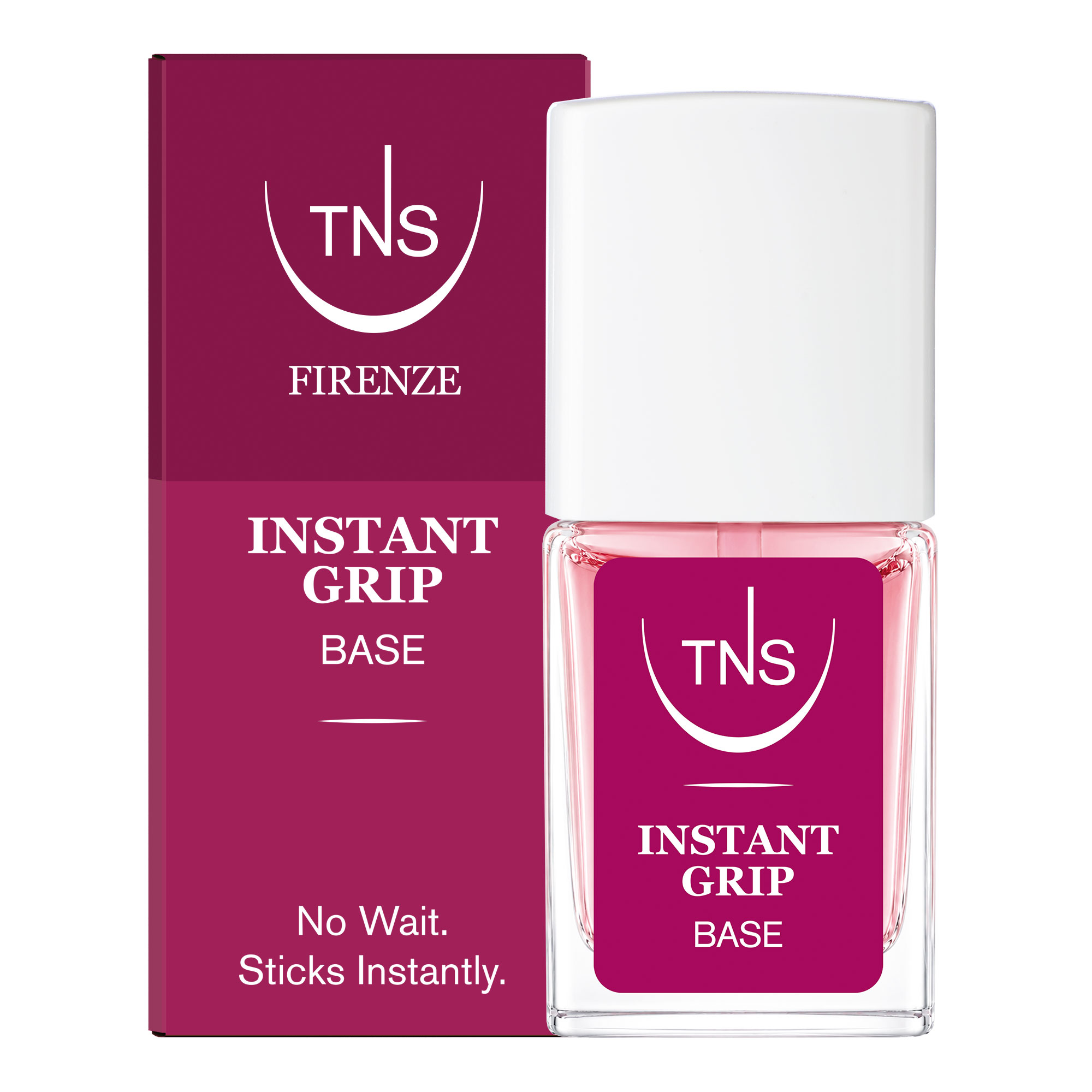 Beauty Gift Christmas Manicure Ritual con Base, Smalto Rosso e Top Coat TNS
