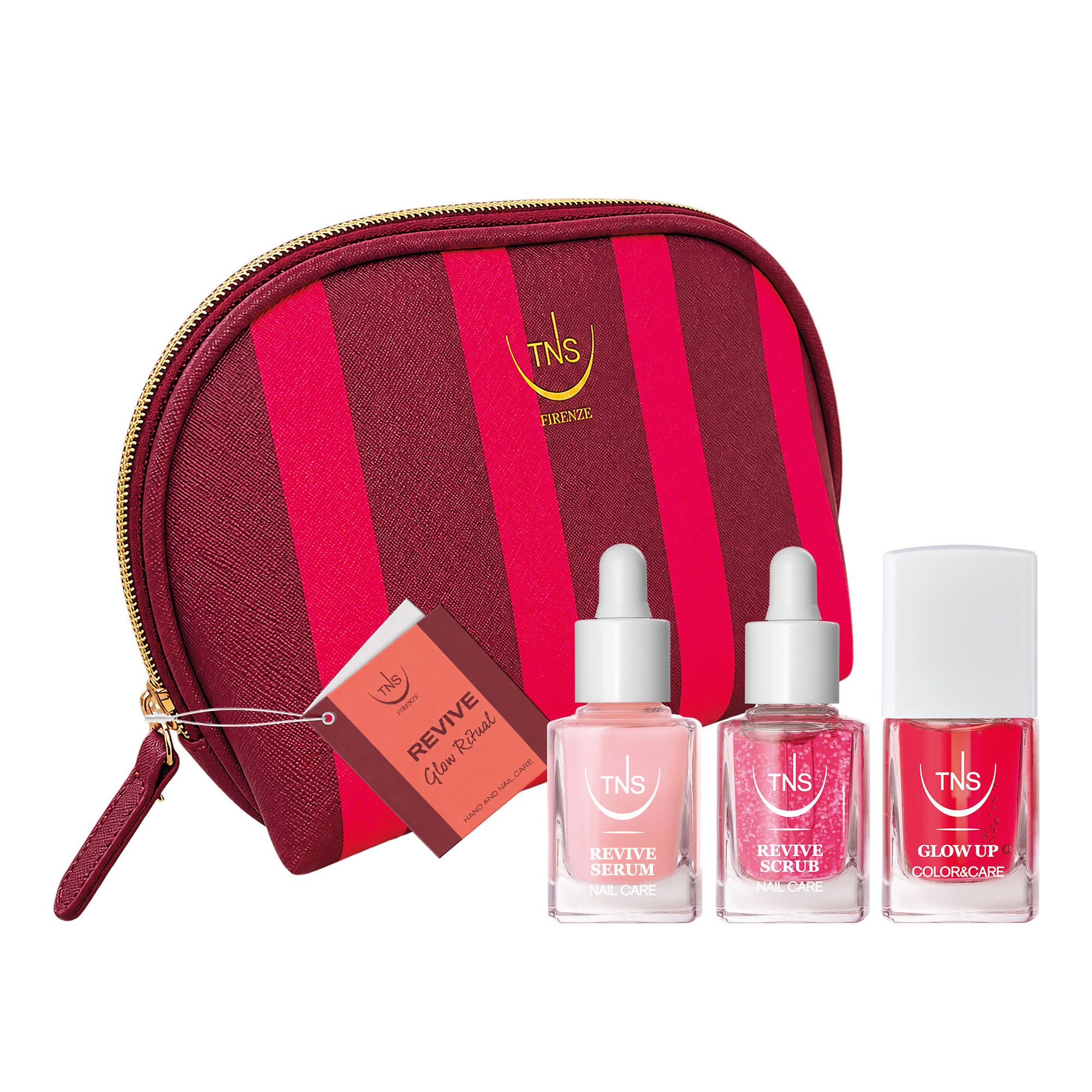 Beauty Gift Revive Glow Ritual con Scrub, Maschera e Trattamento unghie TNS