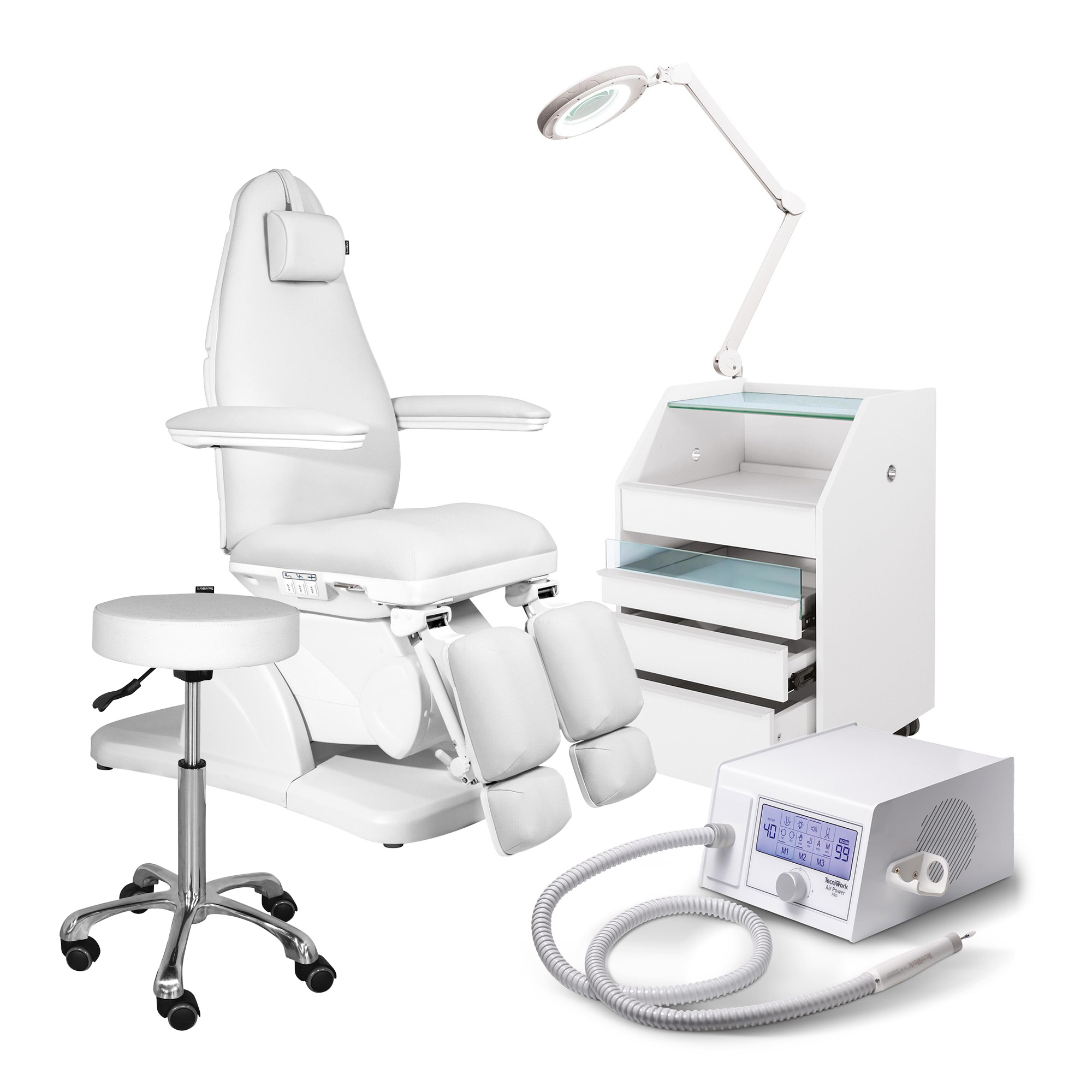 Promozione Cabina Pedicure Professionale Completa  Bianca
