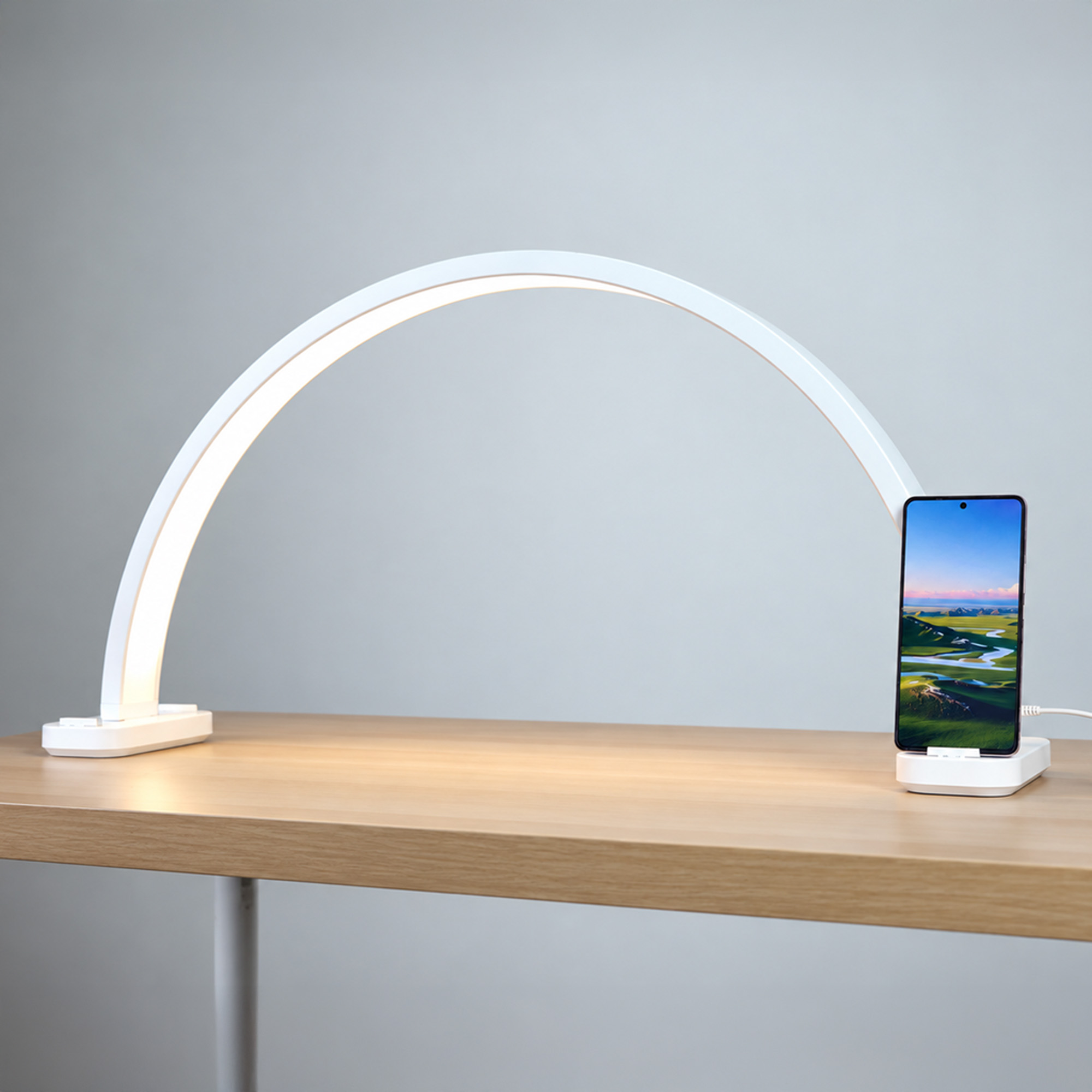 Arc Moon Lamp LED table lamp for manicures