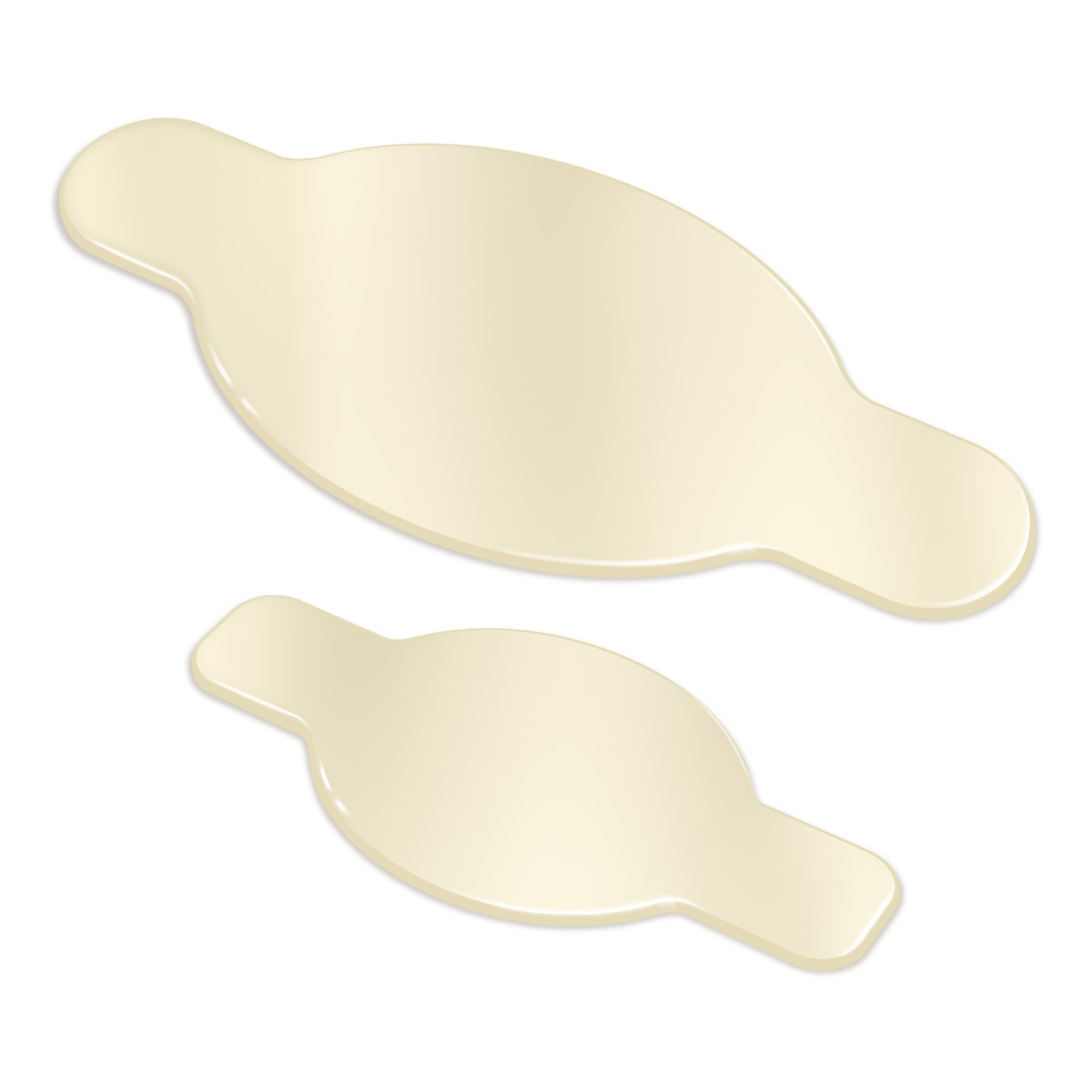Pansements hydrocolloïdes ovales pour ampoules aux pieds, lot de 5