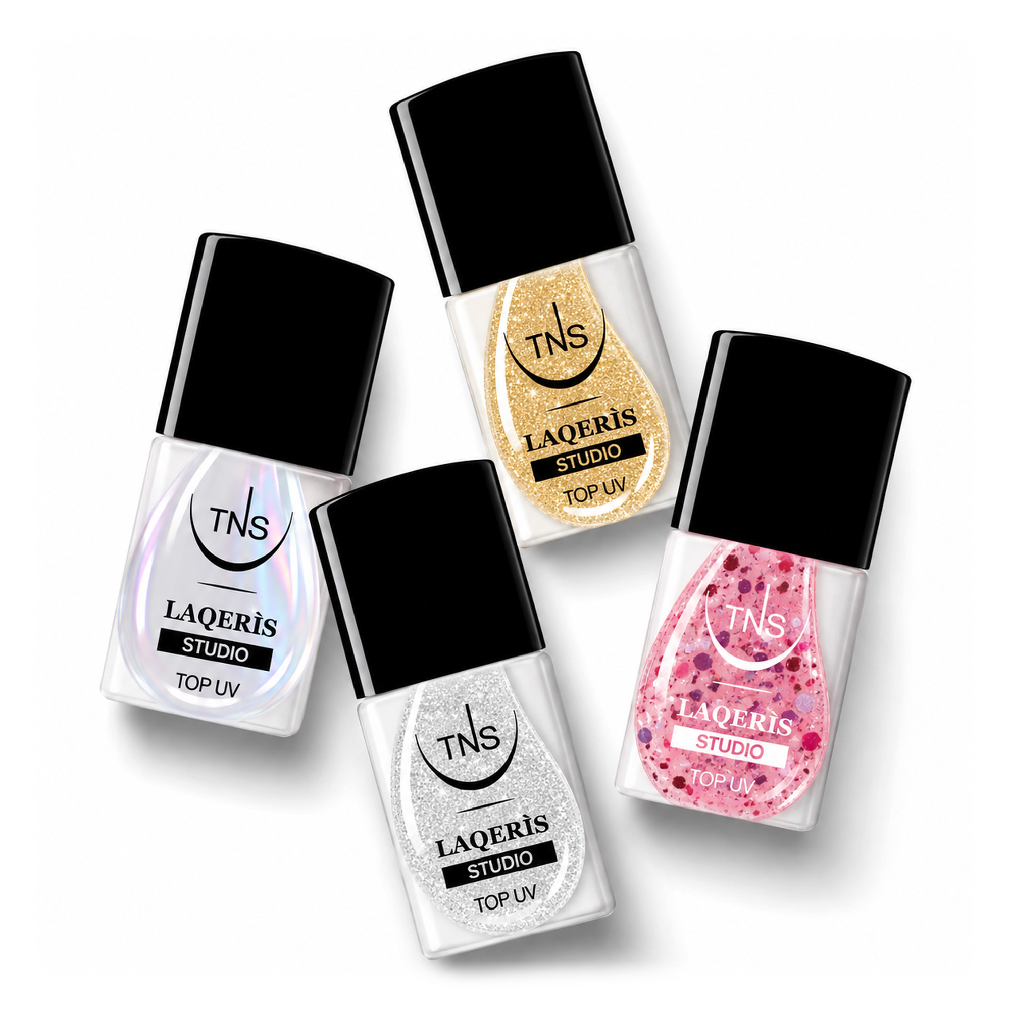 Capsule collection Top Coat UV No Wipe Smalto semipermanente Laqerìs Studio TNS