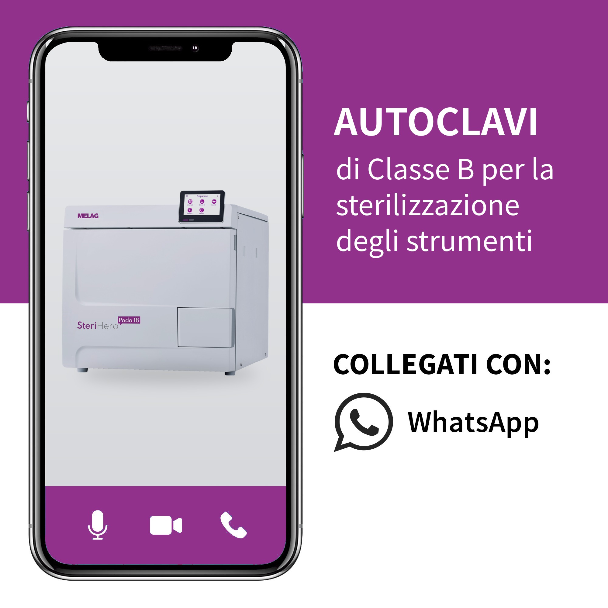 Video consulenza Autoclavi per estetica